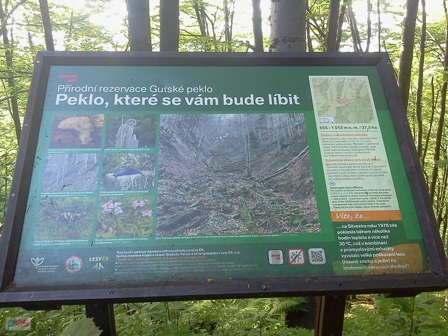 Tablica przy źródełku