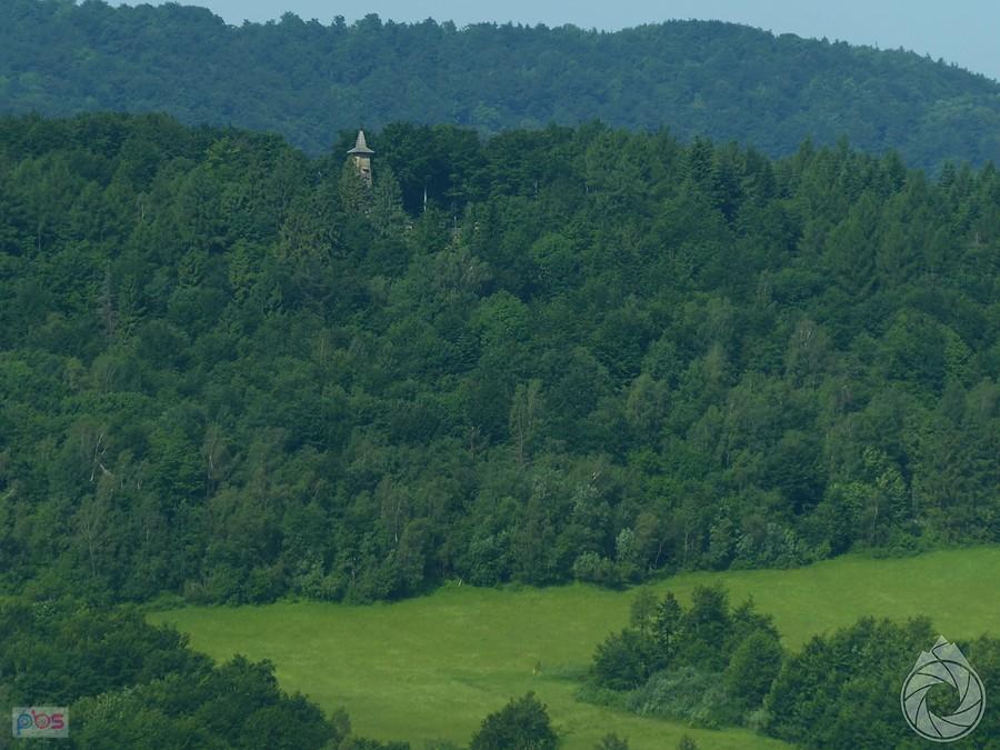 wieża cmentarza nr 46 w Koniecznej