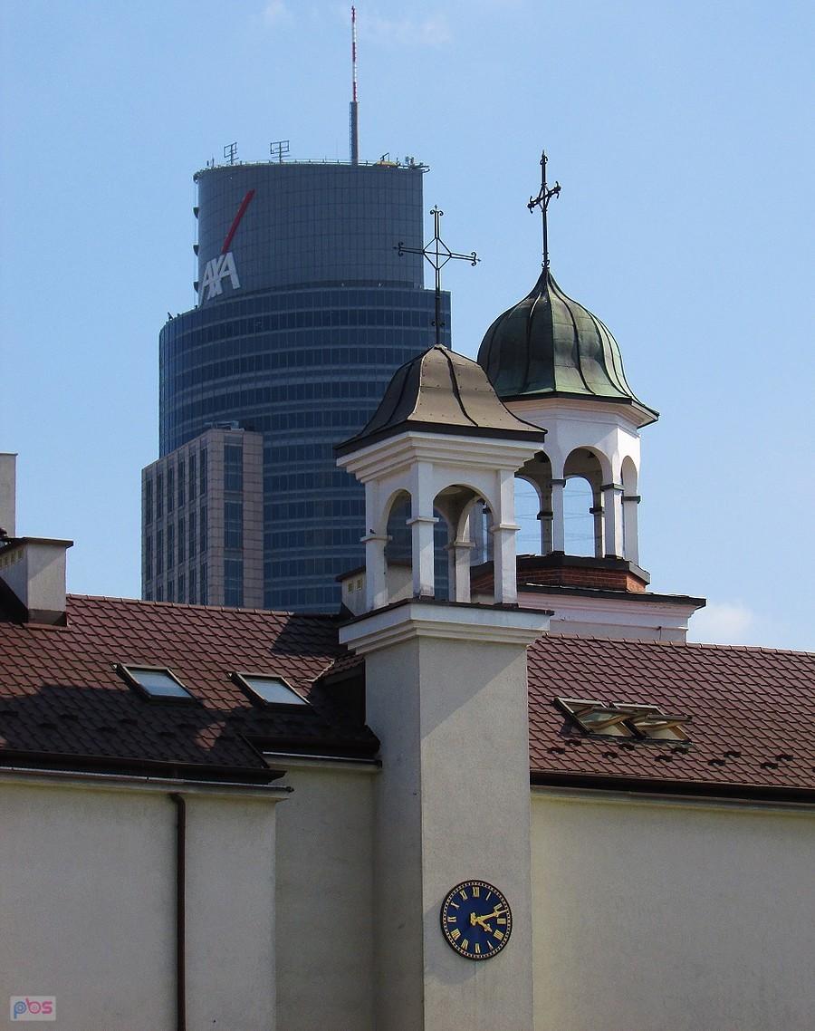 Wieżyczki sanktuarium św. Faustyny na Żytniej
