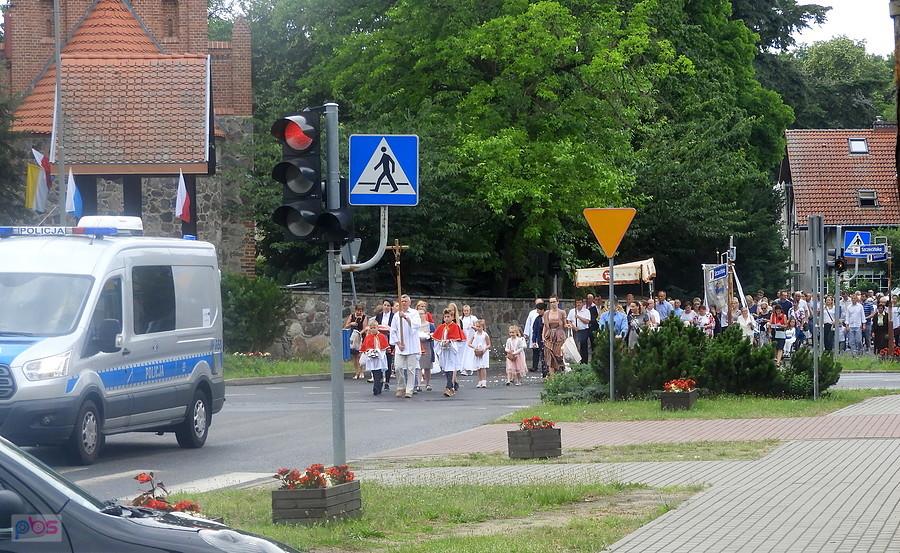 Boże Ciało - procesja w Pilchowie.