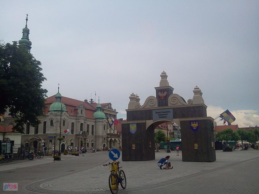 Na rynku w Pszczynie