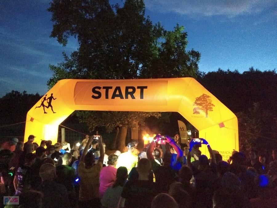 Pięknie podświetlony start