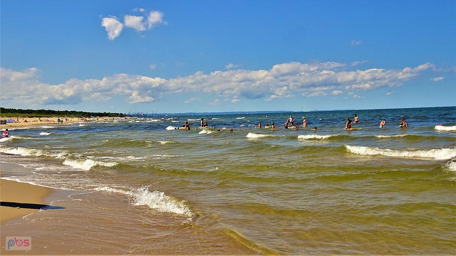 Wyspa Sobieszewska z AGR -Tczew. Jesteśmy na miejscu. Plaża.
