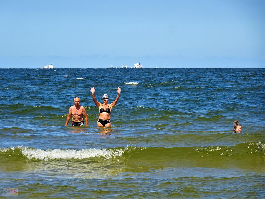 Wyspa Sobieszewska z AGR -Tczew. Jesteśmy na miejscu. Plaża.