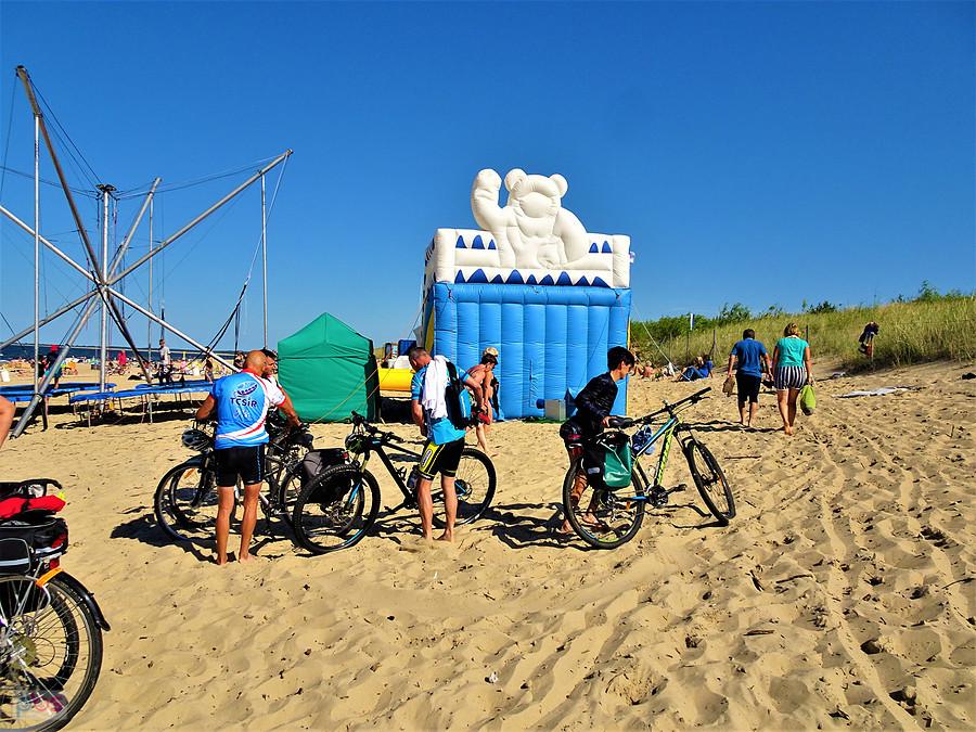 Wyspa Sobieszewska z AGR -Tczew. Jesteśmy na miejscu. Plaża, koniec dobrego... ;)