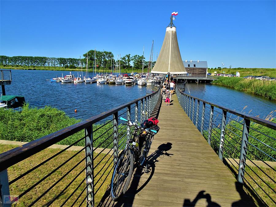 Wyspa Sobieszewska z AGR -Tczew. Powrót. Marina w Błotniku.