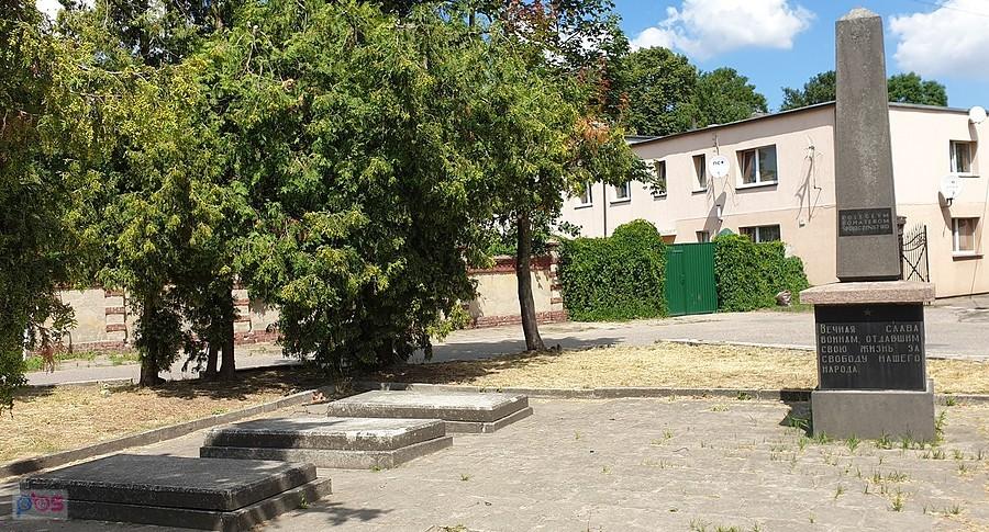 Kluczewo - Pomnik żołnierzy armii czerwonej
