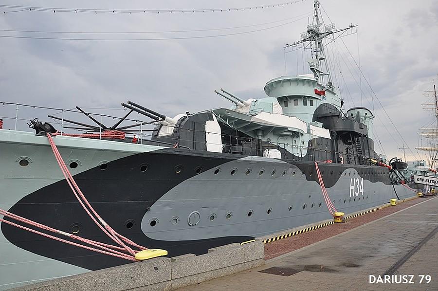 Gdynia - Okręt-Muzeum ORP "Błyskawica"