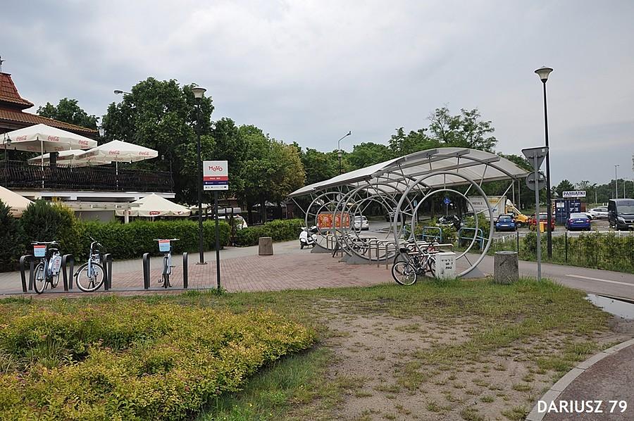 Gdańsk Brzeżno - MEVO Rower Metropolitalny