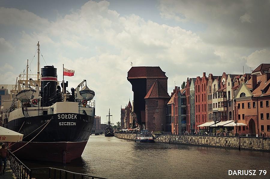 Gdańsk - Motława - Żuraw