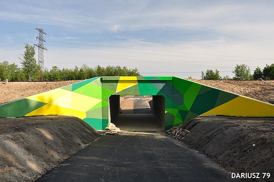 Dąbrowa Górnicza - Tunel łączący Pogorie 3 i 4