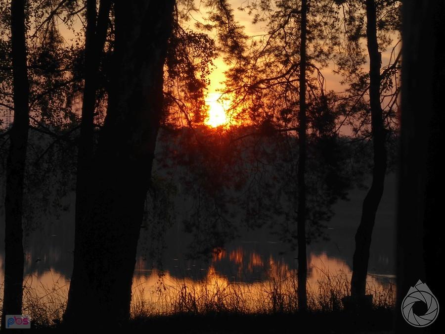 wschodzik słońca nad Chęchłem-Nakłem
