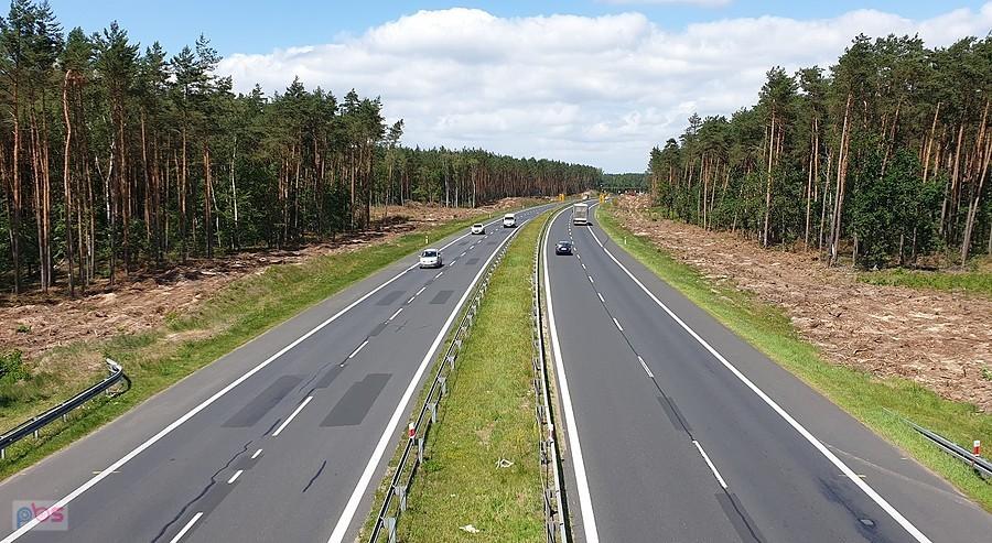 Pusta droga nad morze - S3 Goleniów