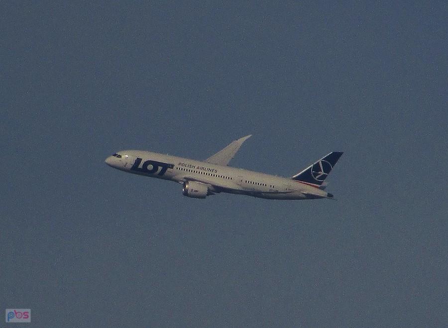 Dreamliner leci za ocean