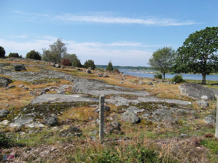 Wybrzeże skaliste w Karlskronie, Szwecja