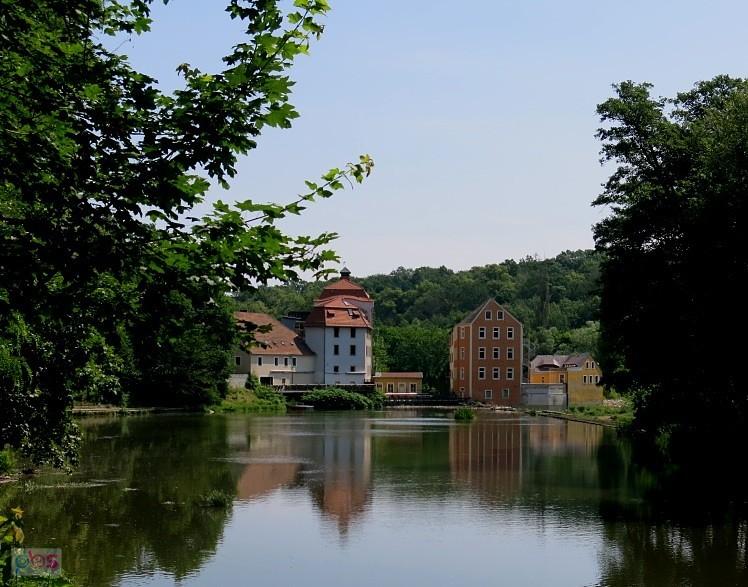 Piękna panorama przed Górlitz