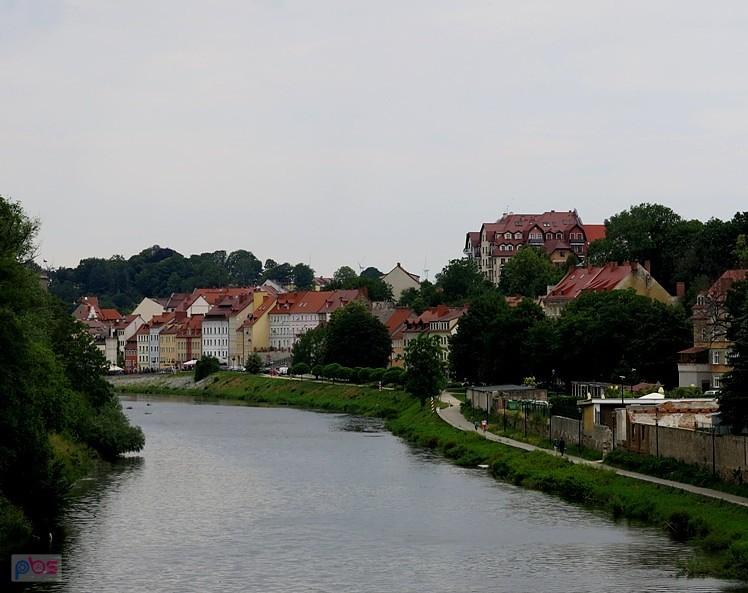 Widok z mostu na Zgorzelec