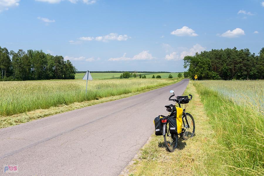 Wielkopole w powiecie włoszczowskim i moja Merida Freeway 9300