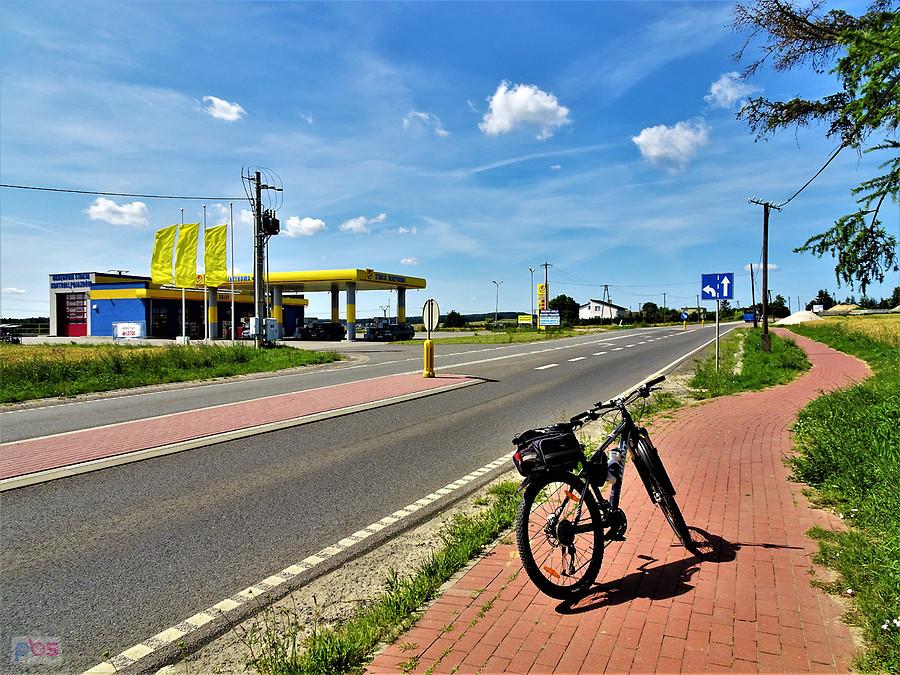 Lato na rowerze - wycieczka nad Jezioro Borówno Wielkie, popływać.