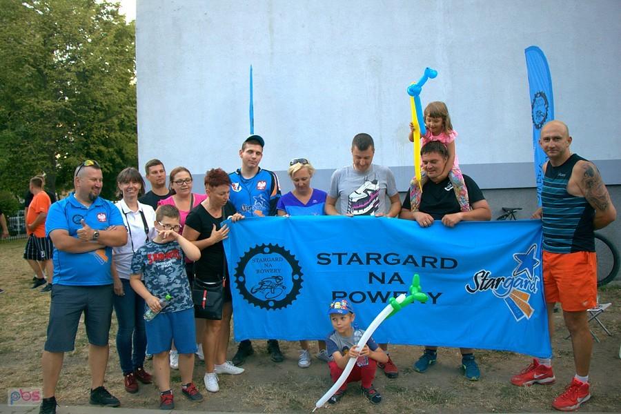 zawodnicy i kibice Stargardu na Rowery