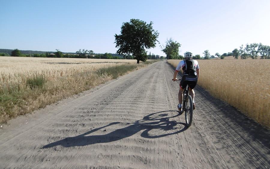 Z terenową nawierzchnią różnie bywało, na MTB 29' szło nam spoko