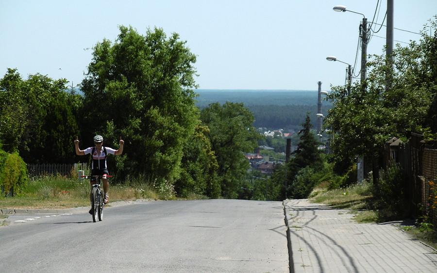 Mountain Wielkopolska zdobyte :) Kompan się cieszy - tak trzymać :)