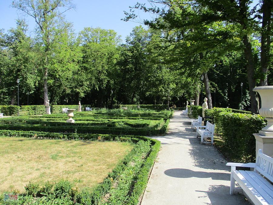 Skierniewice - park przy Pałacu Prymasowskim