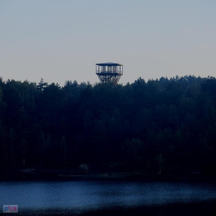 Wieża widokowa w geoparku w Łęknicy