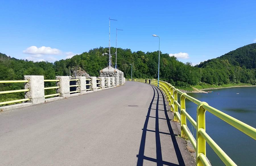 Piękno krzywizn - Zapora Pilchowice