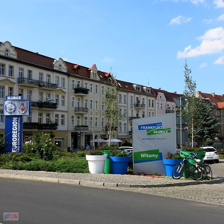 W Słubicach przy rondzie