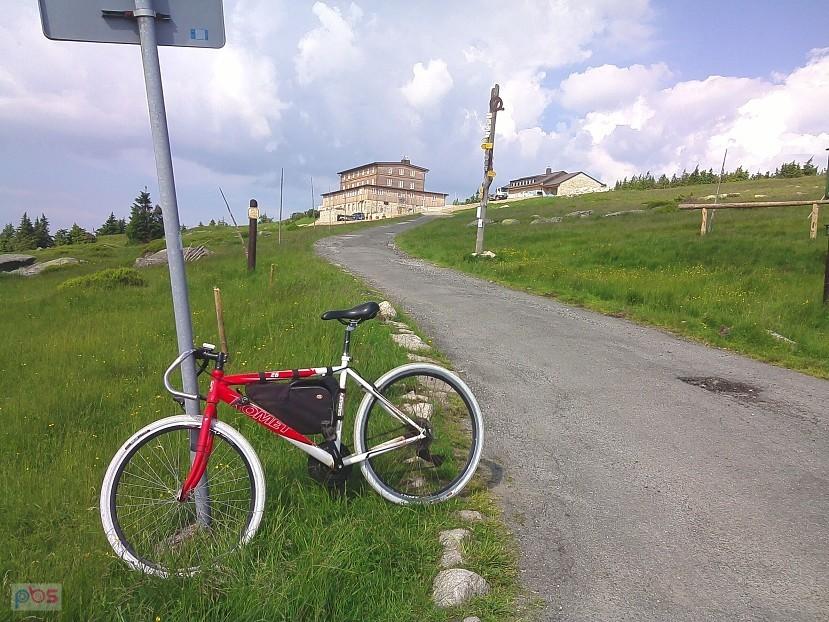 Rozdroże (1260m) pod Petrovą Boudą (1288)
