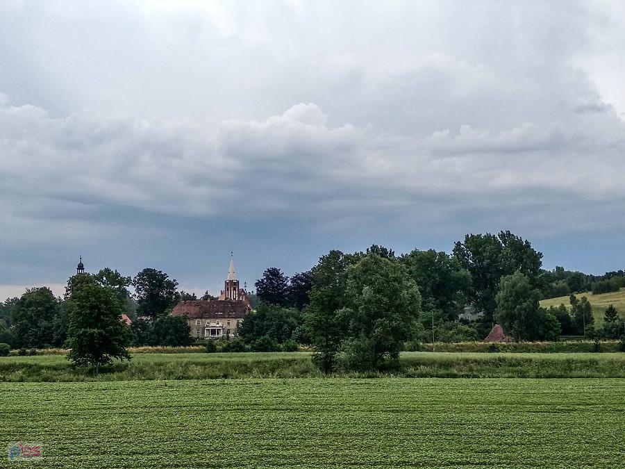 Widoki w drodze do Czech