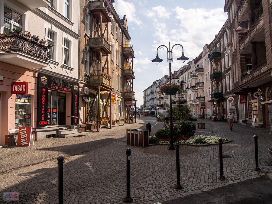 Słubice - chyba jedyny deptak...