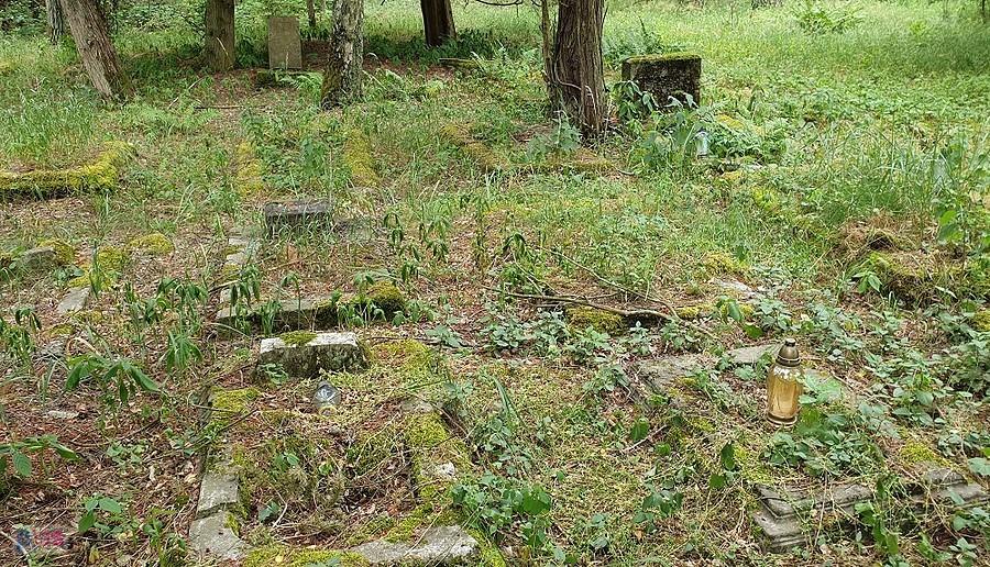 Pątlica (do 1945 niem. Marienwalde) Poniemiecki cmentarz leśników.
