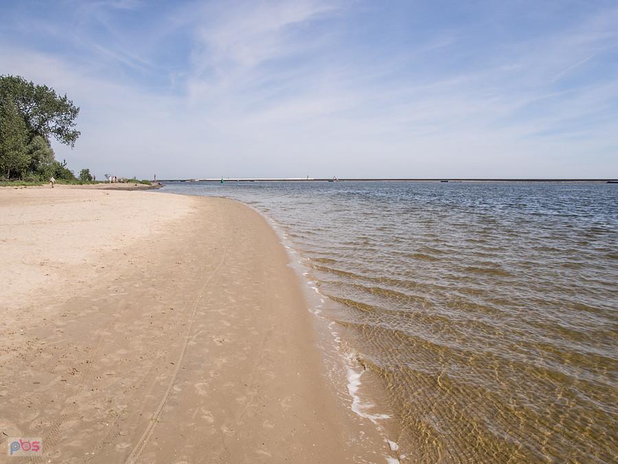 Ale pusto na plaży....
