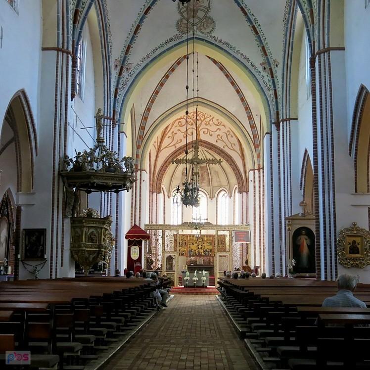 Wnętrze Katedry - Kamień Pomorski