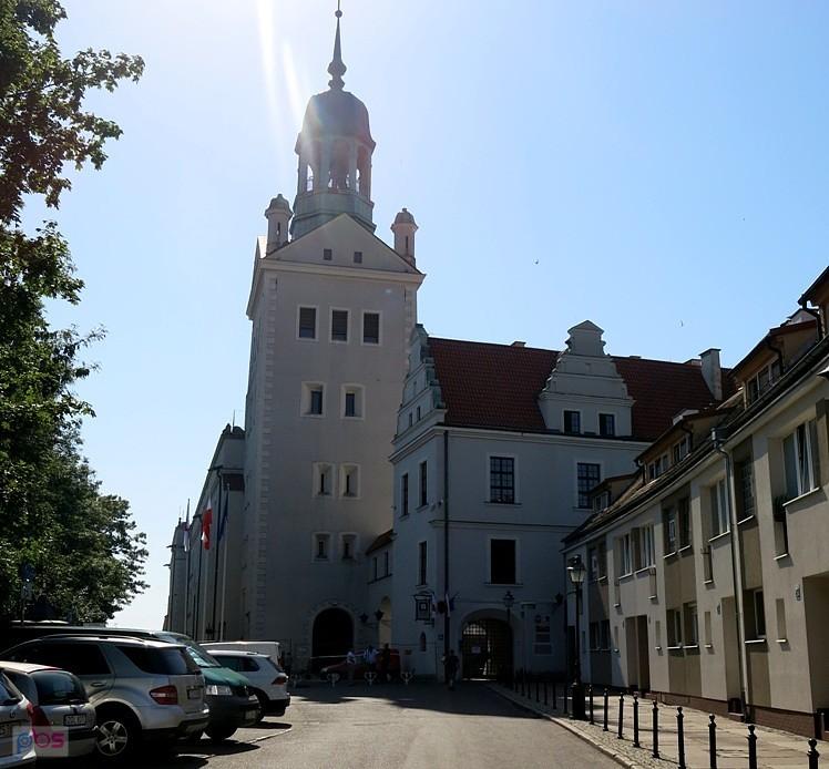 Pod Zamkiem Książąt Pomorskich w Szczecinie