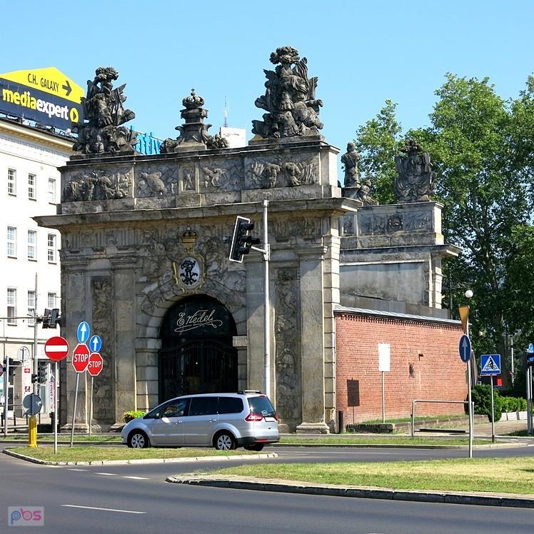 Jedna z bram w Szczecinie
