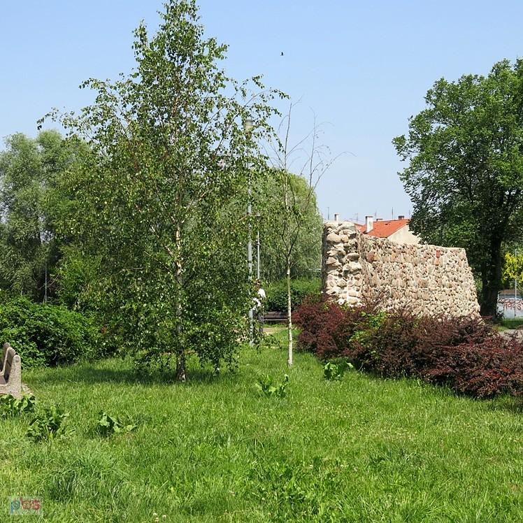 Fragment murów - Szczecin Dąbie