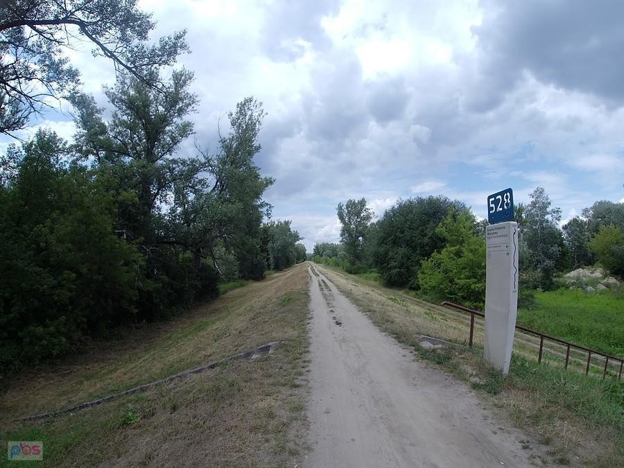 Północna granica Warszawy - trasa ultramaratonu Wisła 1200