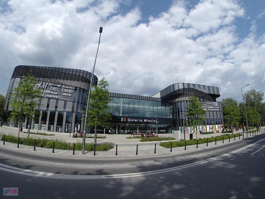 Pierwszy raz koło (czynnej) galerii