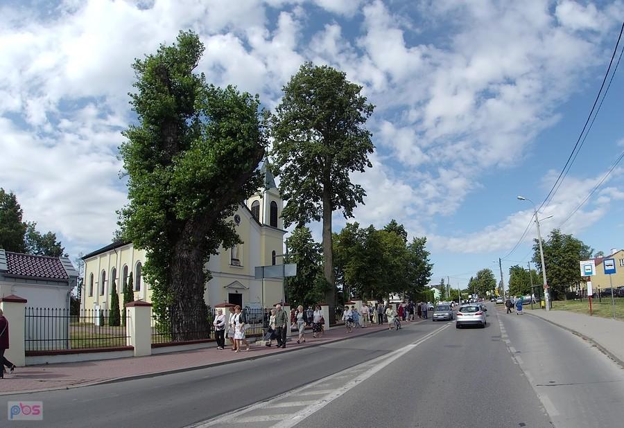 Borzęcin po mszy