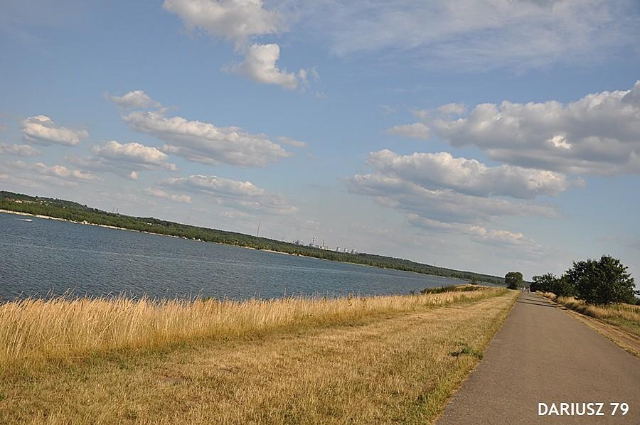 Pogoria 4 - Zbiornik wodny - Droga rowerowa