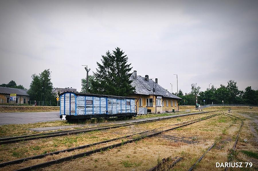 Pińczów - Dawny dworzec kolejki wąskotorowej