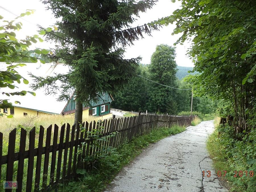 Zrujnowany, acz wciąż uroczy odcinek ul. Słonecznej w Przesiece
