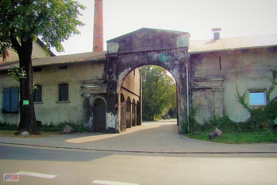 Dawny folwark w Konotopie. Obecnie gorzelnia