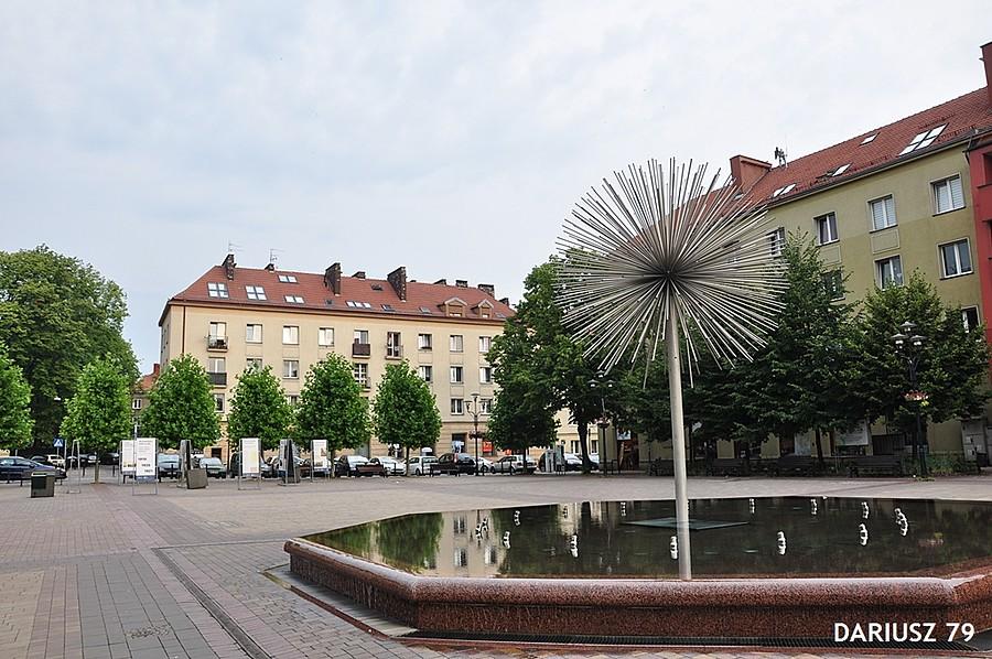 Tychy - Fontanna na Placu Baczyńskiego