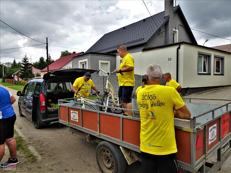 XII Żuławski Rajd Rowerowy Cedry Wielkie.