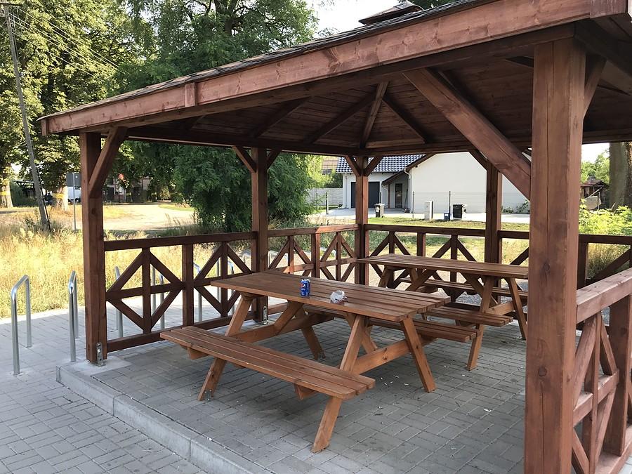 Miejscówka przy trasie rowerowej Stobnica - Oborniki