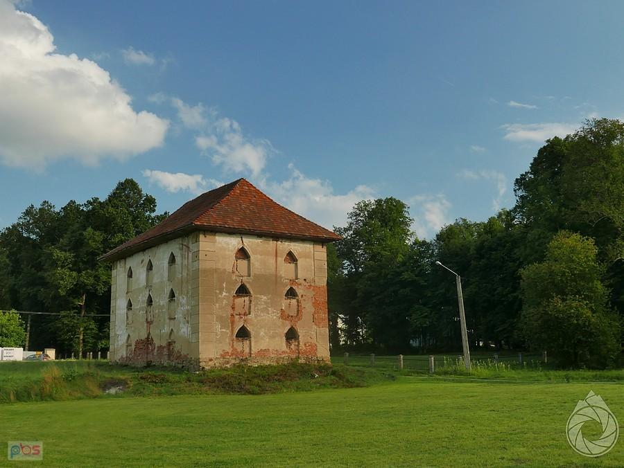 stary worek gdzieś przed Kombornią